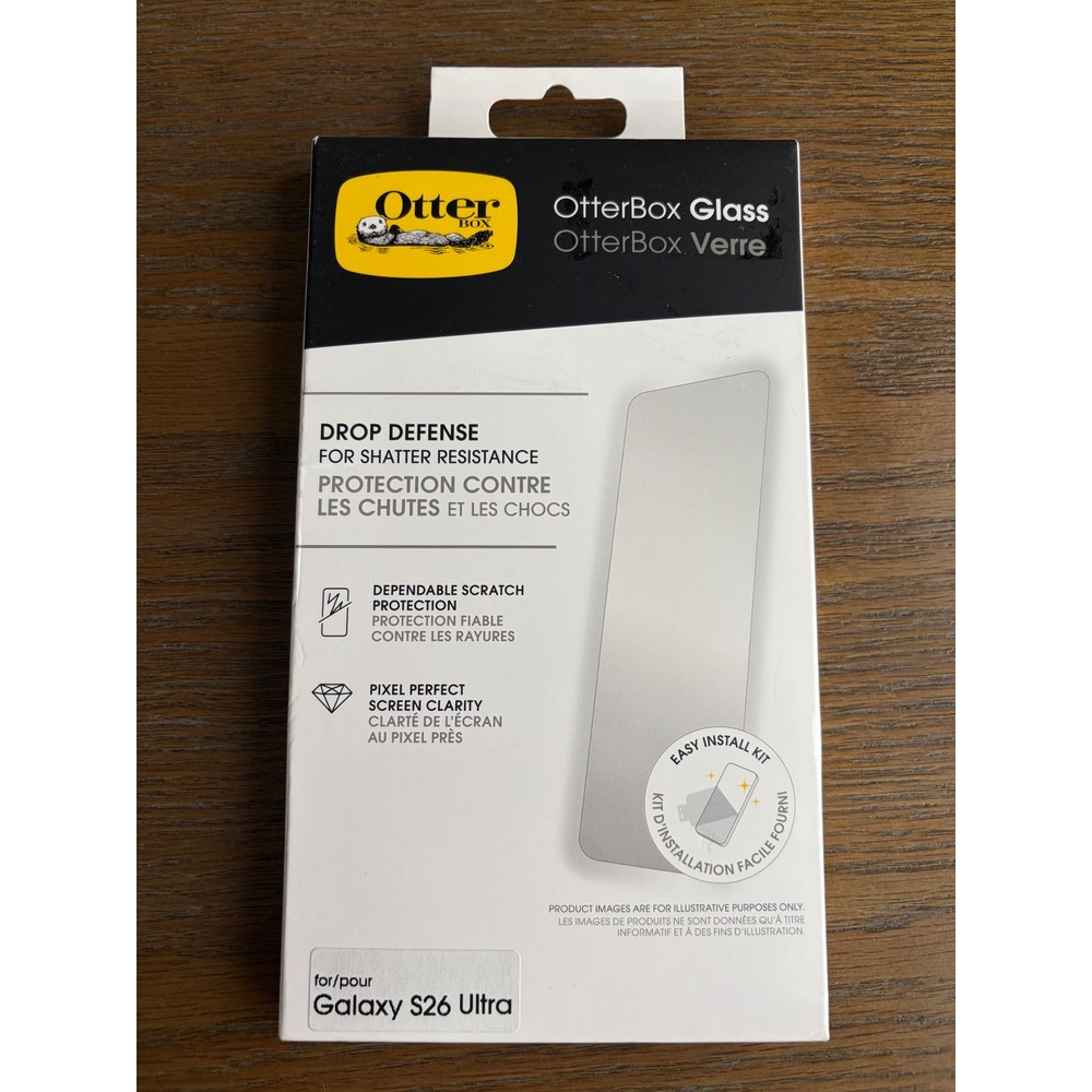 OtterBox Glass Screen Protector for Samsung Galaxy S26 Ultra Clear 77-000042